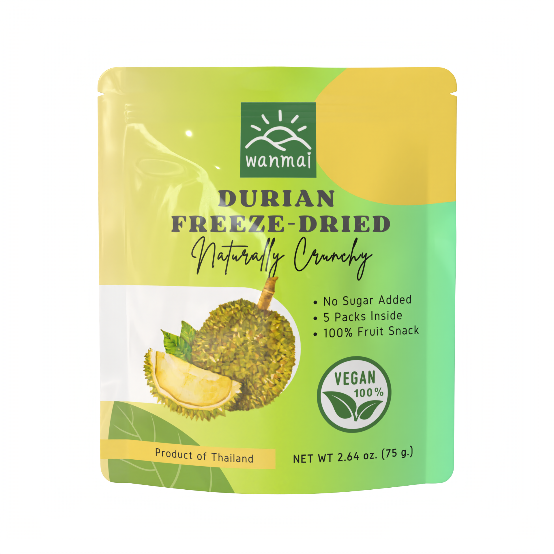 Durian Freeze-Dried