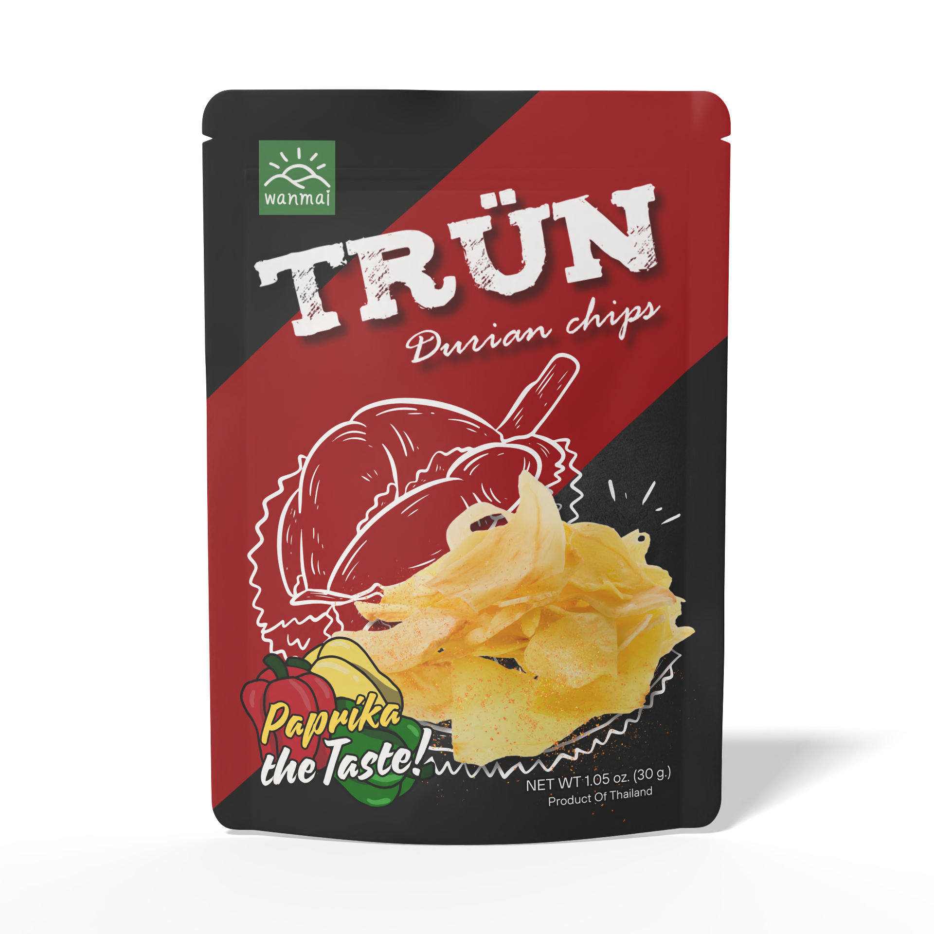 Crispy Fried Durian – Paprika Flavor