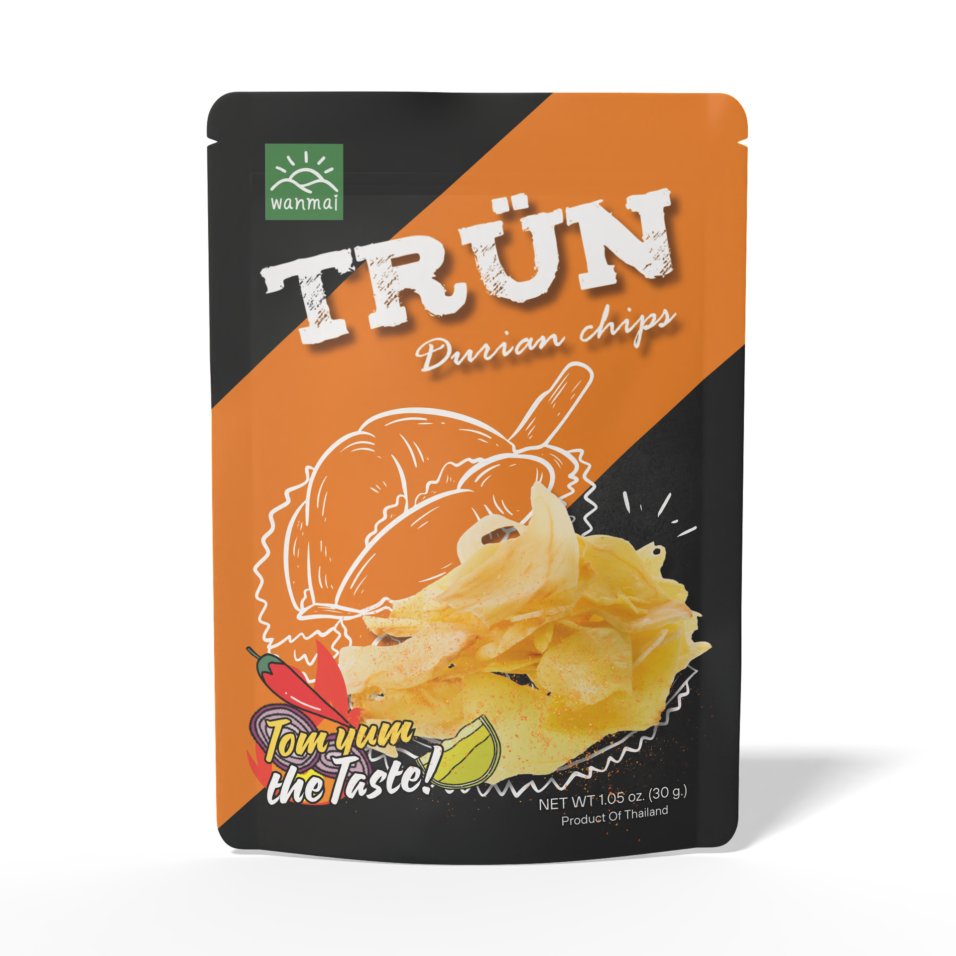 Crispy Fried Durian – Tom Yum Flavor