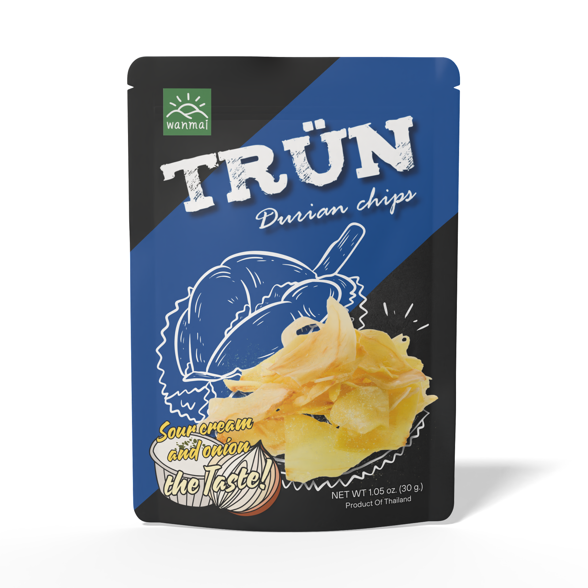 Crispy Fried Durian – Sour Cream Flavor