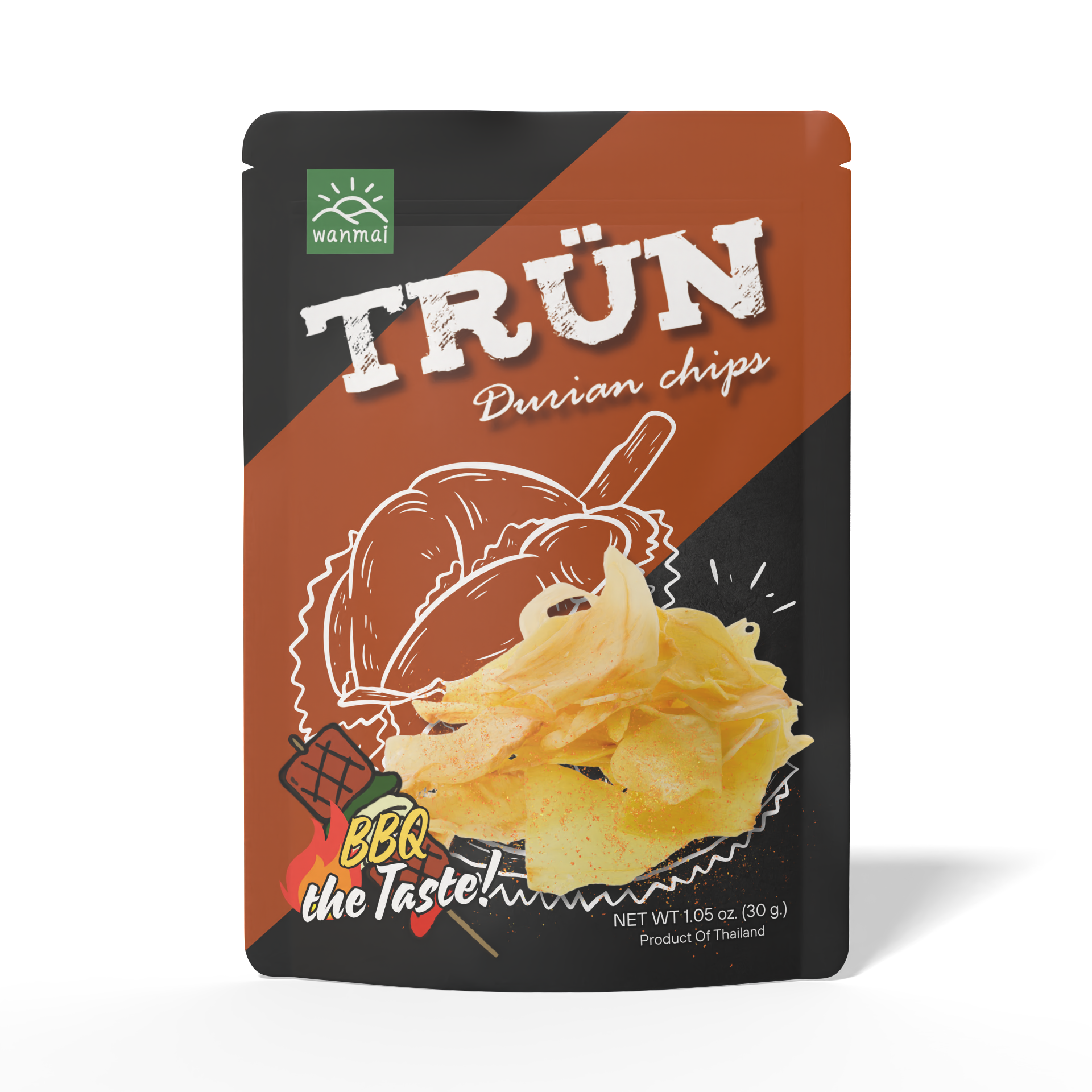 Crispy Fried Durian – BBQ Flavor